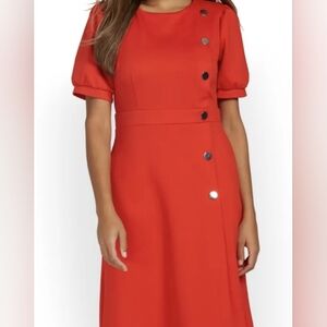 New w/tags NY & CO Short Sleeve Sheath Dress Size Large